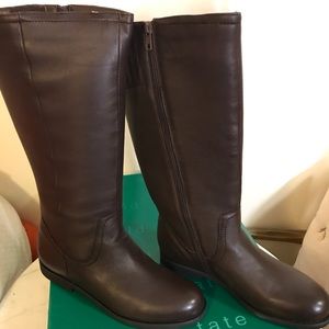 David Tate Lindy boots, brown, 10.5M, NIB